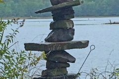 Lake Henry cairn 1a